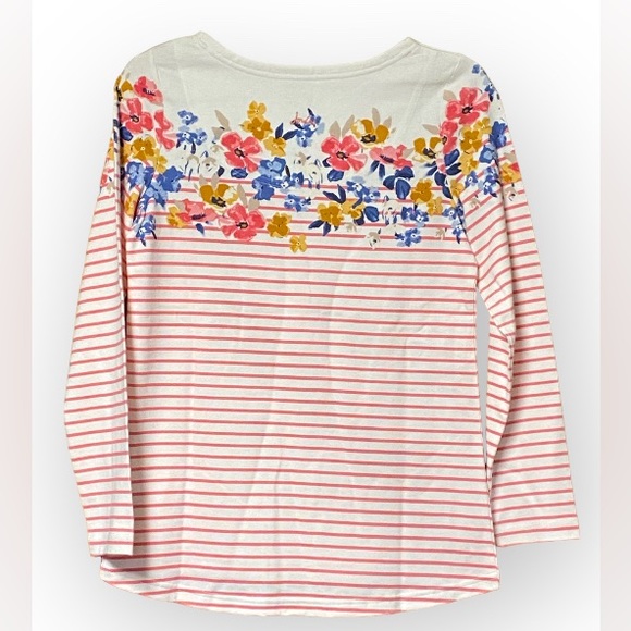 NWT Joules Women's Harbour Print Long Sleeve Jersey Top - Picture 3 of 8